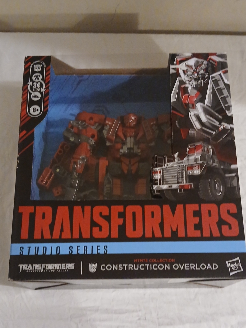 Transformers Studio Series Construction Overload Action Figure - Red
